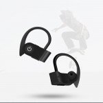 Wholesale Power Wireless Hook Ear Style Buds Headphone Headset (Black)